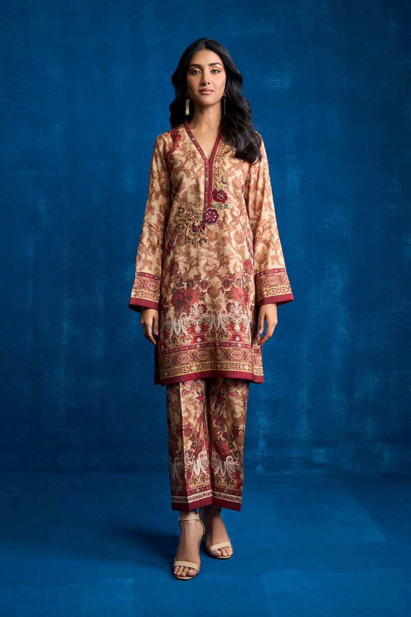Shamaeel Ansari | Essentials 25 | ES-01 -  Shamaeel Ansari Ladies Clothes - Original Designer Dress - House of Maryam