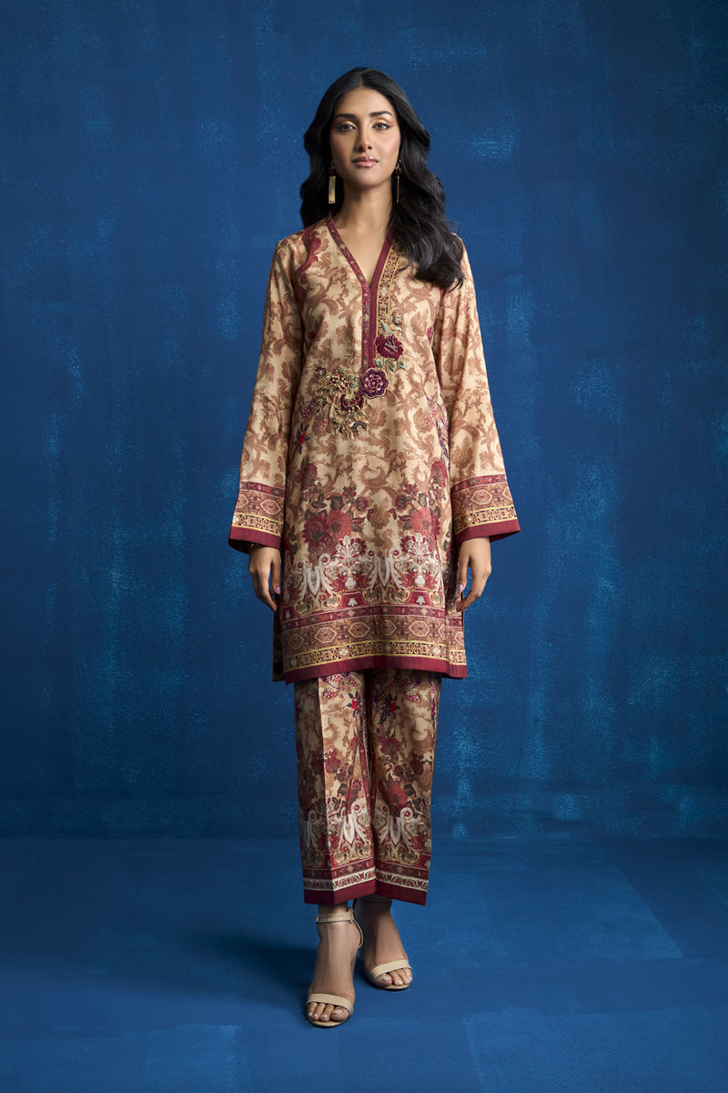 Shamaeel Ansari | Essentials 25 | ES-01 -  Shamaeel Ansari Ladies Clothes - Original Designer Dress - House of Maryam