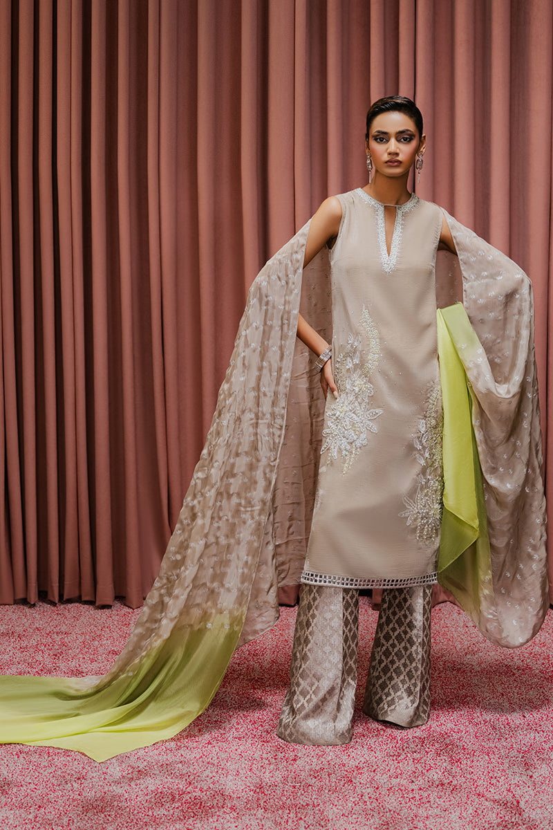 Haute Form | Rose Winter Plush | Succulent -  Haute Form Ladies Clothes - Original Designer Dress - House of Maryam