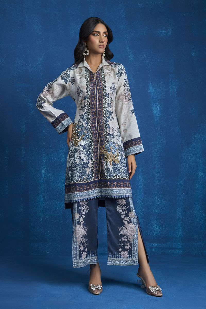 Shamaeel Ansari | Essentials 25 | ES-03 -  Shamaeel Ansari Ladies Clothes - Original Designer Dress - House of Maryam
