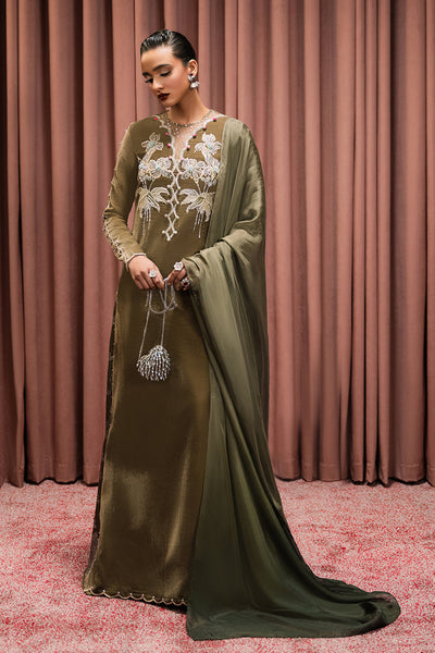 Haute Form | Rose Winter Plush | Honey Glow -  Haute Form Ladies Clothes - Original Designer Dress - House of Maryam