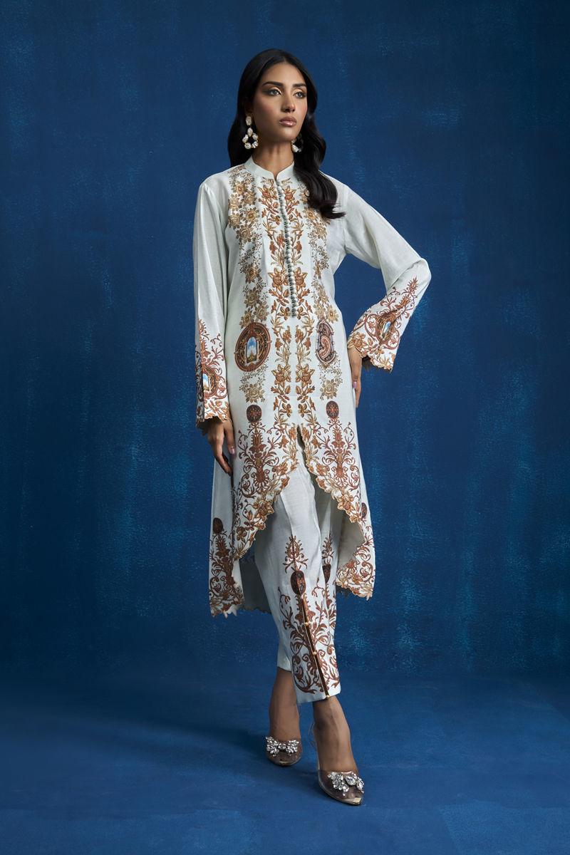 Shamaeel Ansari | Essentials 25 | ES-04 -  Shamaeel Ansari Ladies Clothes - Original Designer Dress - House of Maryam
