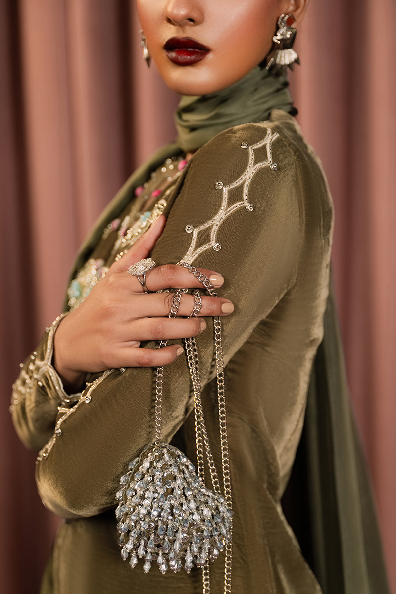 Haute Form | Rose Winter Plush | Honey Glow -  Haute Form Ladies Clothes - Original Designer Dress - House of Maryam