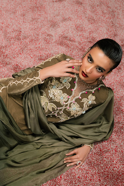 Haute Form | Rose Winter Plush | Honey Glow -  Haute Form Ladies Clothes - Original Designer Dress - House of Maryam