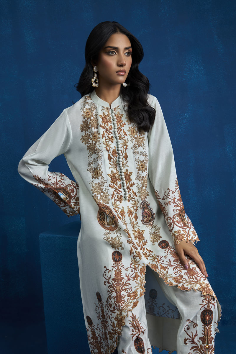 Shamaeel Ansari | Essentials 25 | ES-04 -  Shamaeel Ansari Ladies Clothes - Original Designer Dress - House of Maryam
