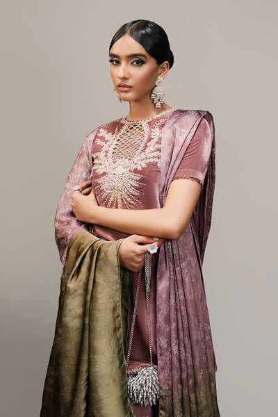 Haute Form | Rose Winter Plush | Seductress -  Haute Form Ladies Clothes - Original Designer Dress - House of Maryam