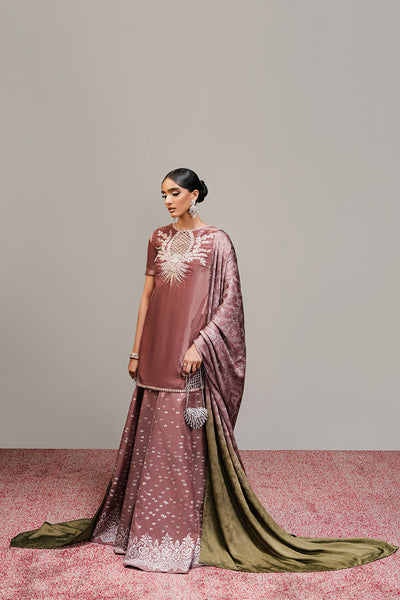 Haute Form | Rose Winter Plush | Seductress -  Haute Form Ladies Clothes - Original Designer Dress - House of Maryam