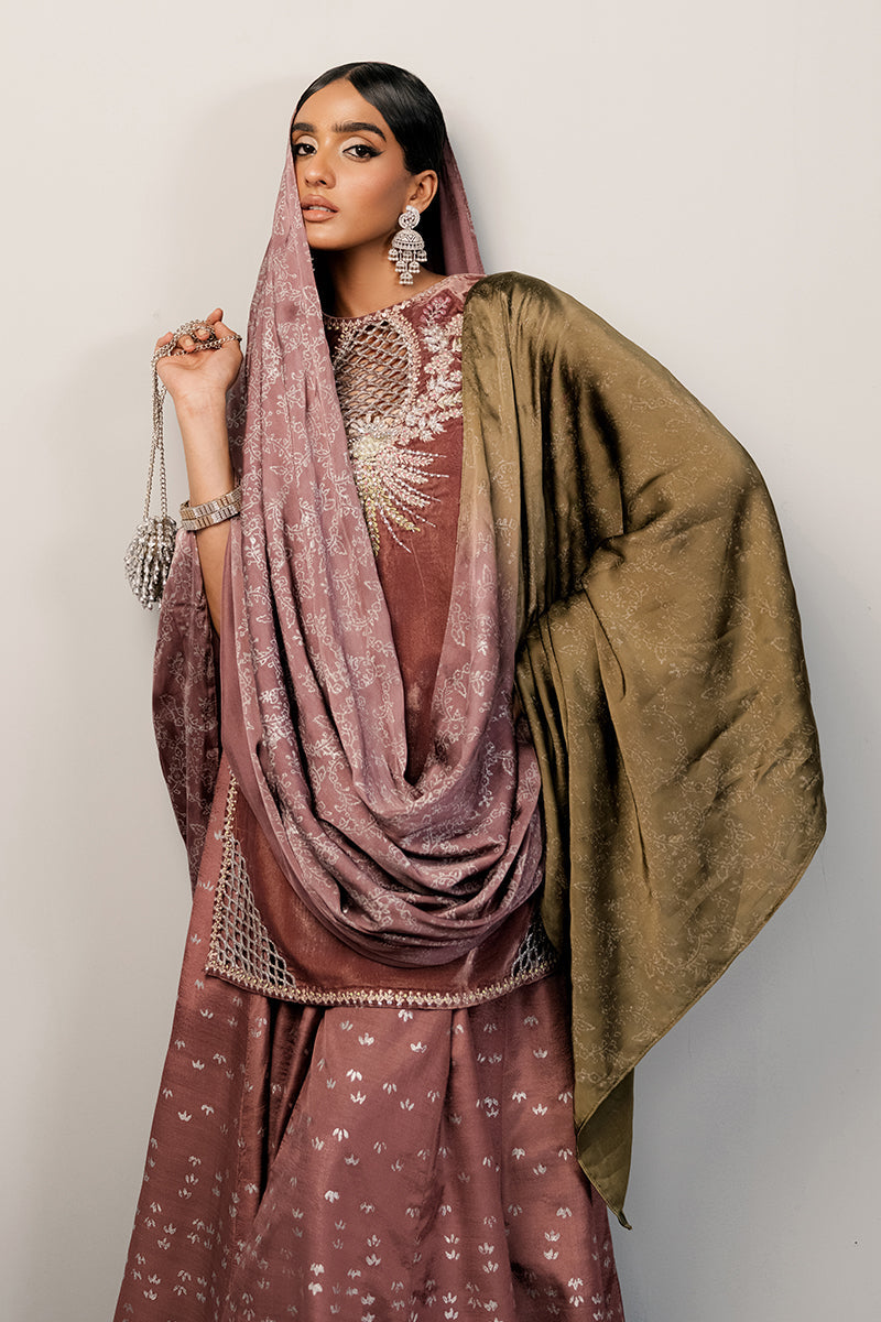 Haute Form | Rose Winter Plush | Seductress -  Haute Form Ladies Clothes - Original Designer Dress - House of Maryam