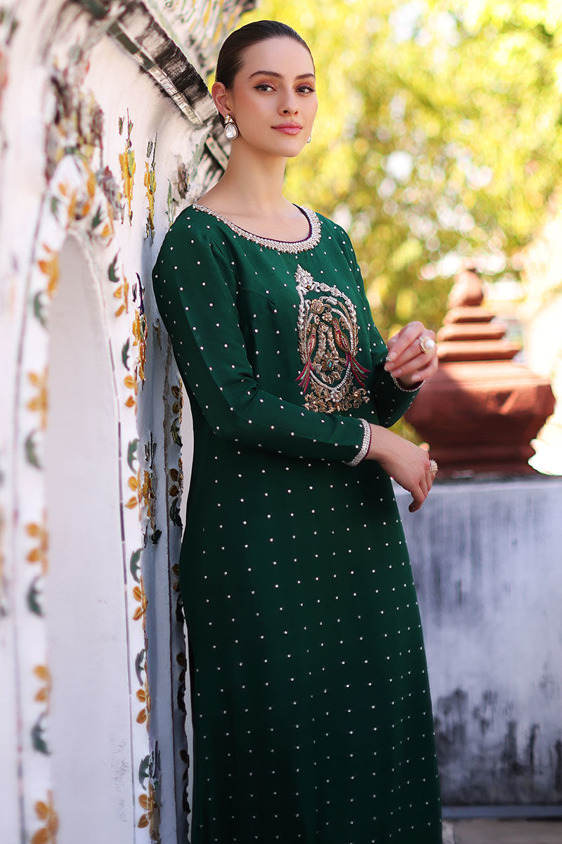 Aisha Imran | Luxury Pret | Scarlet, image 5