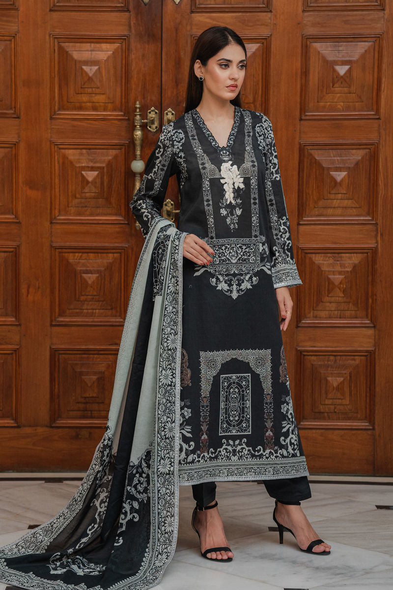 Shamaeel Ansari | Gulrang Lawn | LE-04 -  Shamaeel Ansari Ladies Clothes - Original Designer Dress - House of Maryam