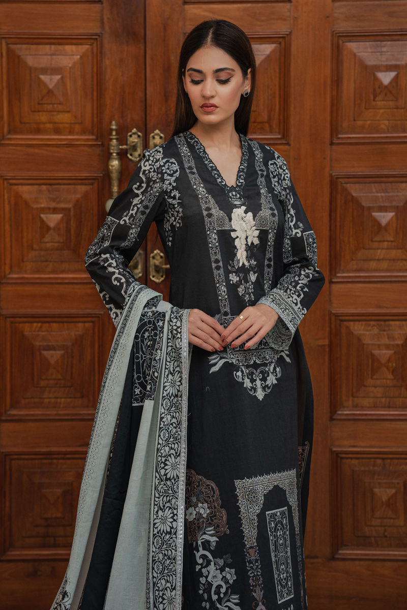 Shamaeel Ansari | Gulrang Lawn | LE-04 -  Shamaeel Ansari Ladies Clothes - Original Designer Dress - House of Maryam