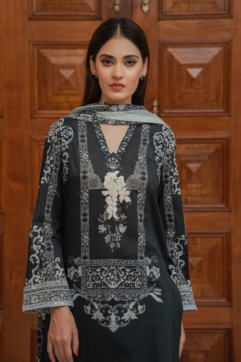 Shamaeel Ansari | Gulrang Lawn | LE-04 -  Shamaeel Ansari Ladies Clothes - Original Designer Dress - House of Maryam