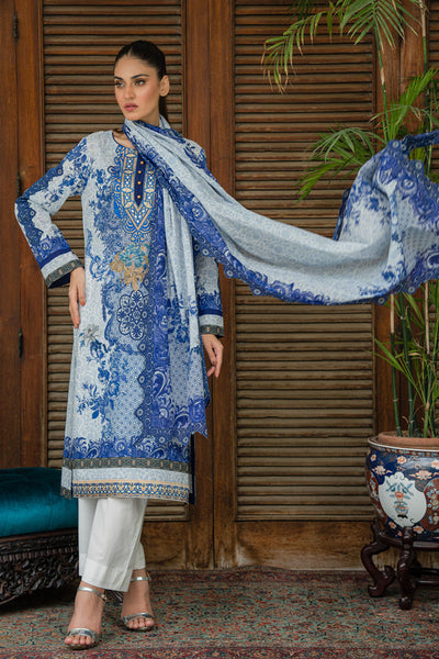 Shamaeel Ansari | Gulrang Lawn | LP-01 -  Shamaeel Ansari Ladies Clothes - Original Designer Dress - House of Maryam