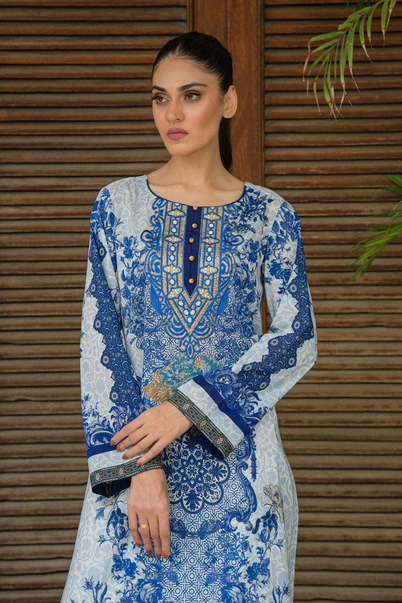 Shamaeel Ansari | Gulrang Lawn | LP-01 -  Shamaeel Ansari Ladies Clothes - Original Designer Dress - House of Maryam