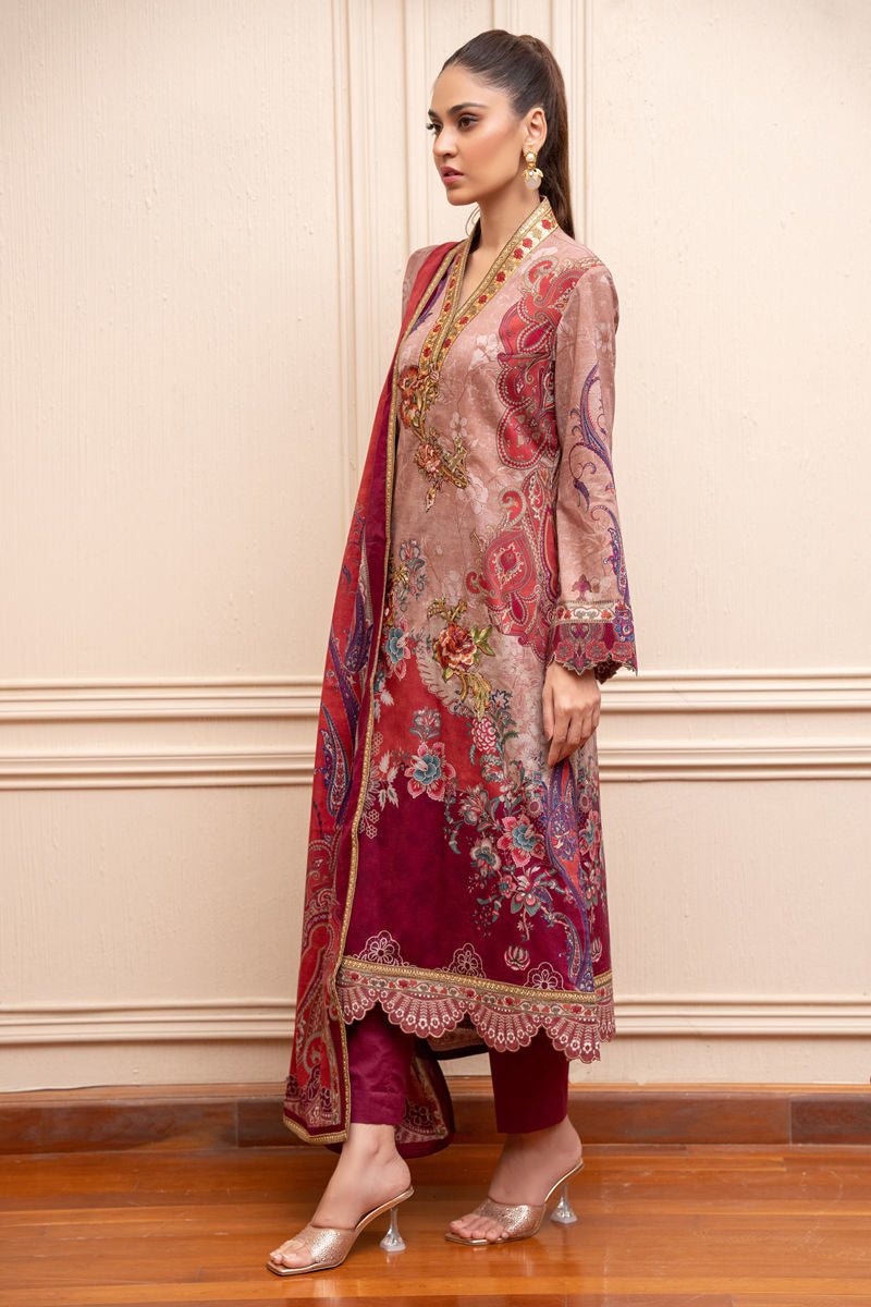 Shamaeel Ansari | Gulrang Lawn | LP-06 -  Shamaeel Ansari Ladies Clothes - Original Designer Dress - House of Maryam