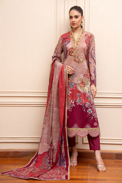 Shamaeel Ansari | Gulrang Lawn | LP-06 -  Shamaeel Ansari Ladies Clothes - Original Designer Dress - House of Maryam