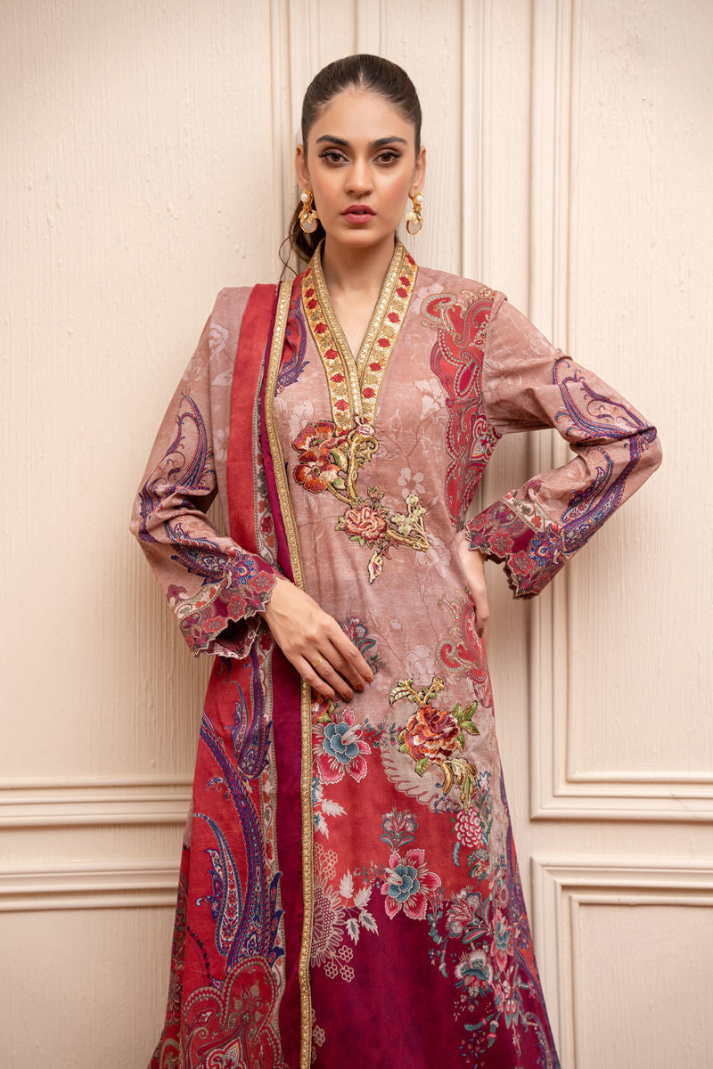 Shamaeel Ansari | Gulrang Lawn | LP-06 -  Shamaeel Ansari Ladies Clothes - Original Designer Dress - House of Maryam