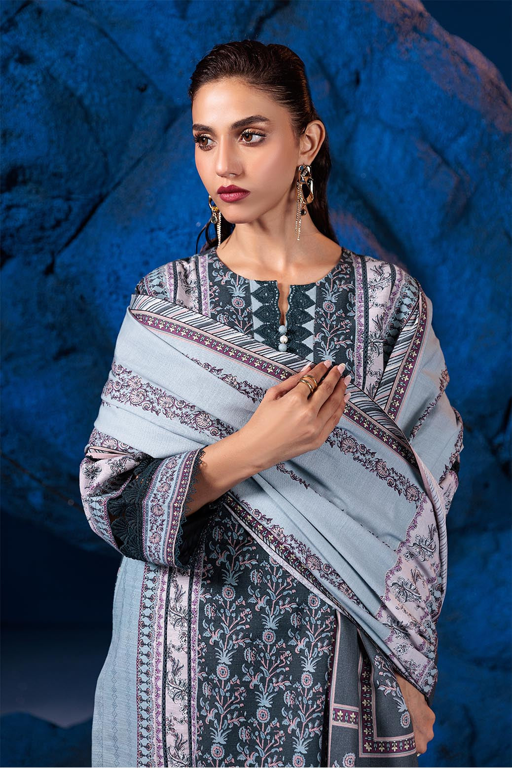 Bonanza Satrangi | Wet Weather 3 Pc (2W24P3P164) -  Bonanza Satrangi Unstitched - Original Designer Dress - House of Maryam