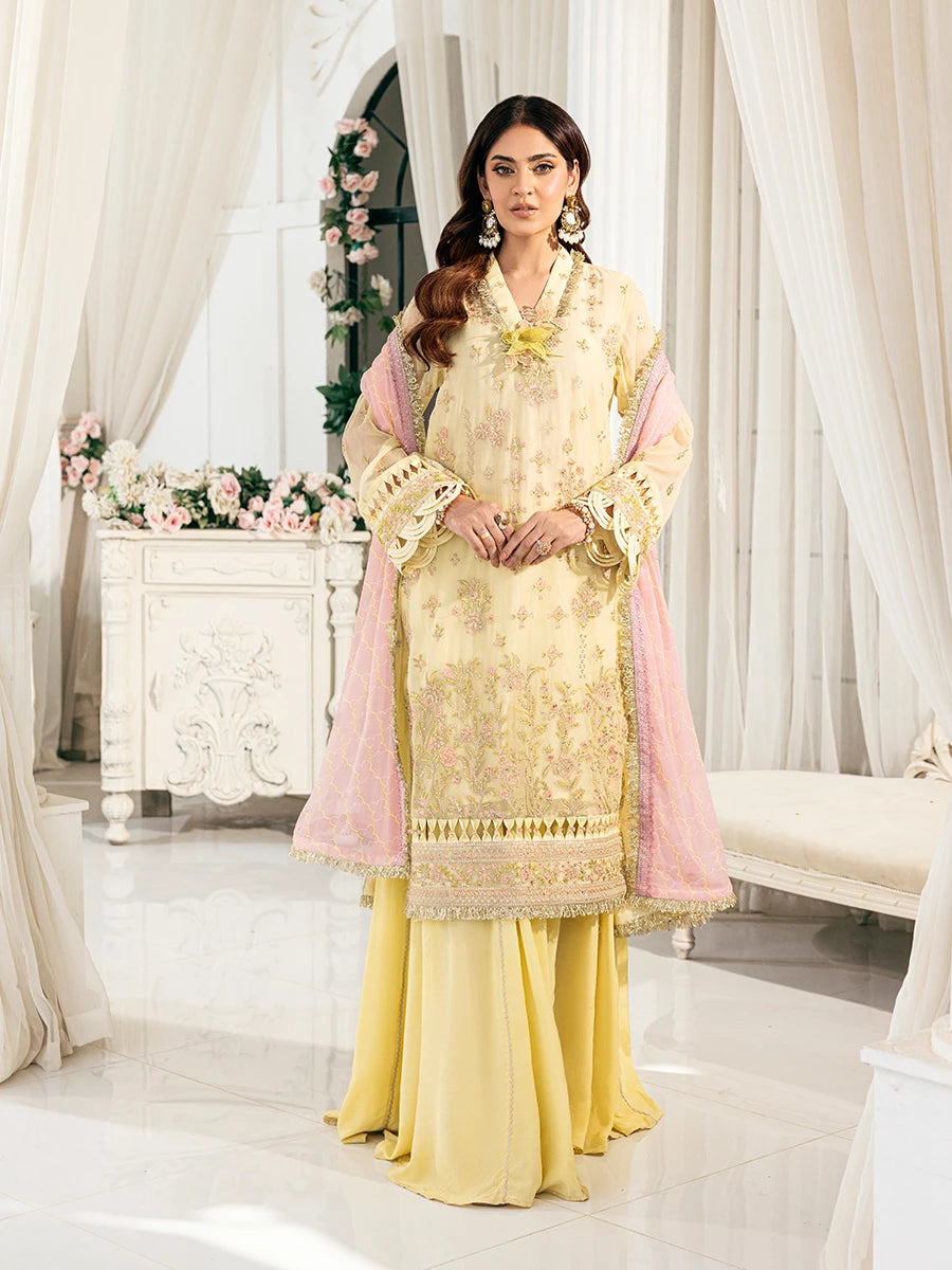 Salitex | Signature Festive Chiffon | SUNS7CH040UT -  Salitex Ladies Clothes - Original Designer Dress - House of Maryam
