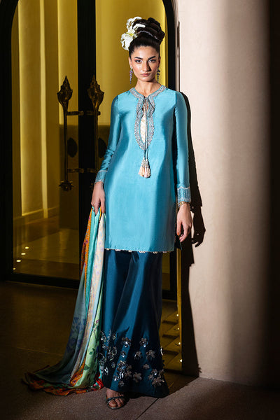 Haute Form | Diva Formals | Floral Applique -  Haute Form Ladies Clothes - Original Designer Dress - House of Maryam