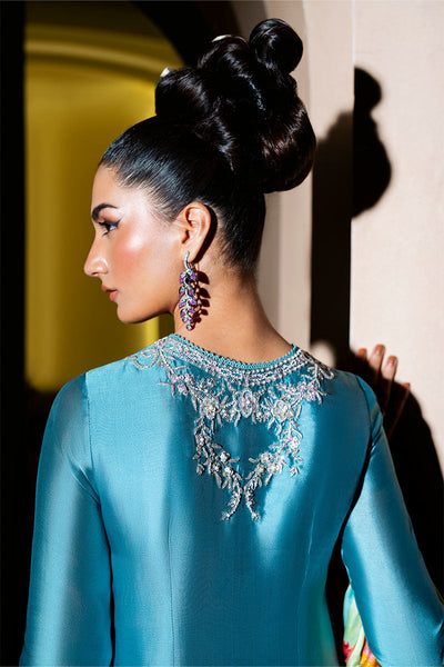 Haute Form | Diva Formals | Floral Applique -  Haute Form Ladies Clothes - Original Designer Dress - House of Maryam