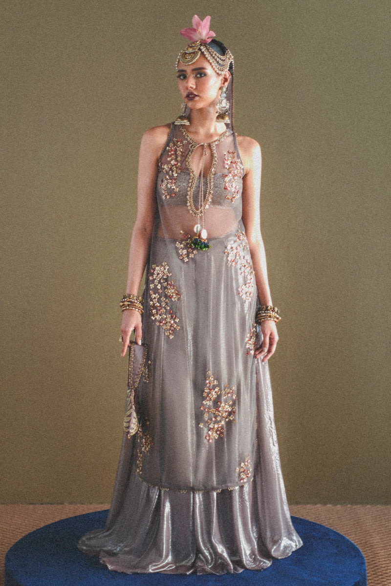 Haute Form I Dastaan Luxury Formals I Chamkeeli -  Haute Form Ladies Clothes - Original Designer Dress - House of Maryam