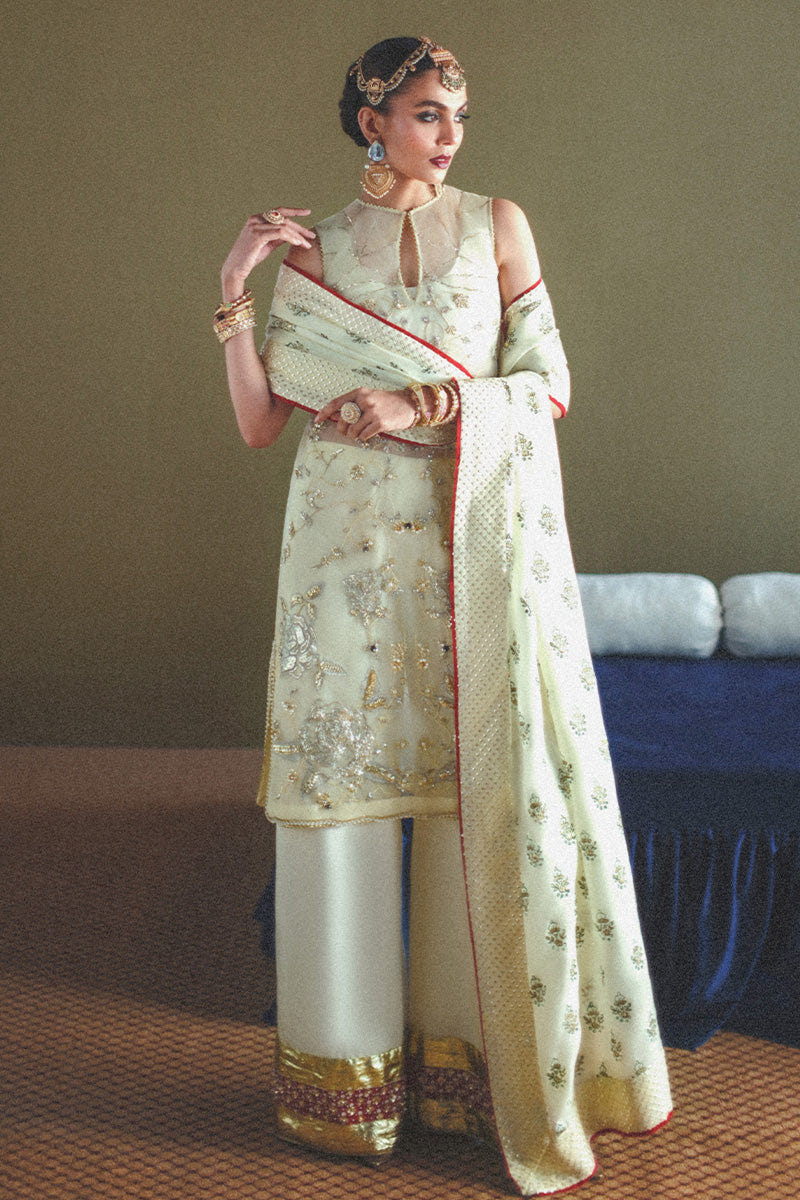 Haute Form I Dastaan Luxury Formals I Mahrani -  Haute Form Ladies Clothes - Original Designer Dress - House of Maryam