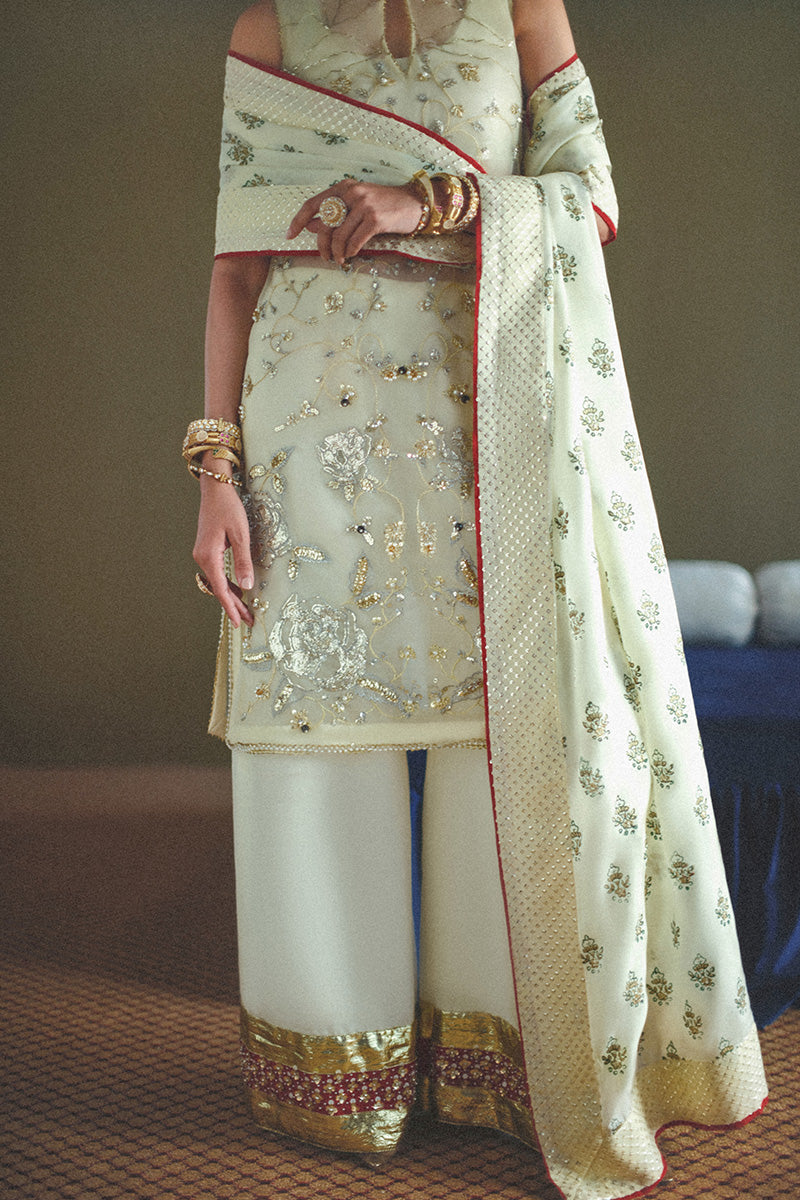 Haute Form I Dastaan Luxury Formals I Mahrani -  Haute Form Ladies Clothes - Original Designer Dress - House of Maryam