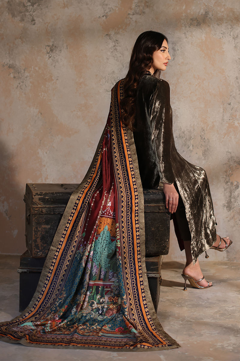 Aisha Imran | Printed Panache | Alisa, image 3