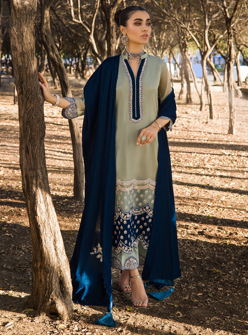 Zainab Chottani | Semi Formals | FEHYA by Designer Zainab Chottani - House of Maryam - Pakistani Designer Ethnic Wear in {{ shop.shopifyCountryName }}