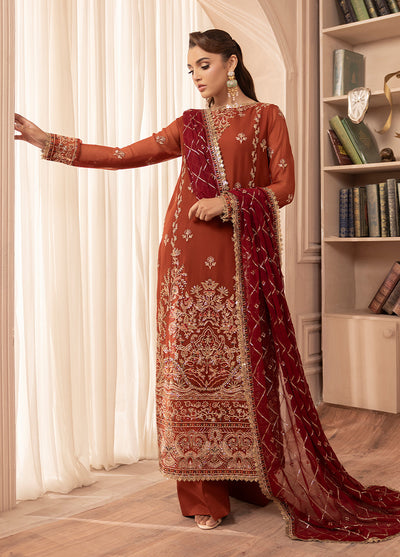 Sahane | Elyssa Festive Chiffon | CT-19007 Dune - ELYSSA -  Sahane Ladies Clothes - Original Designer Dress - House of Maryam