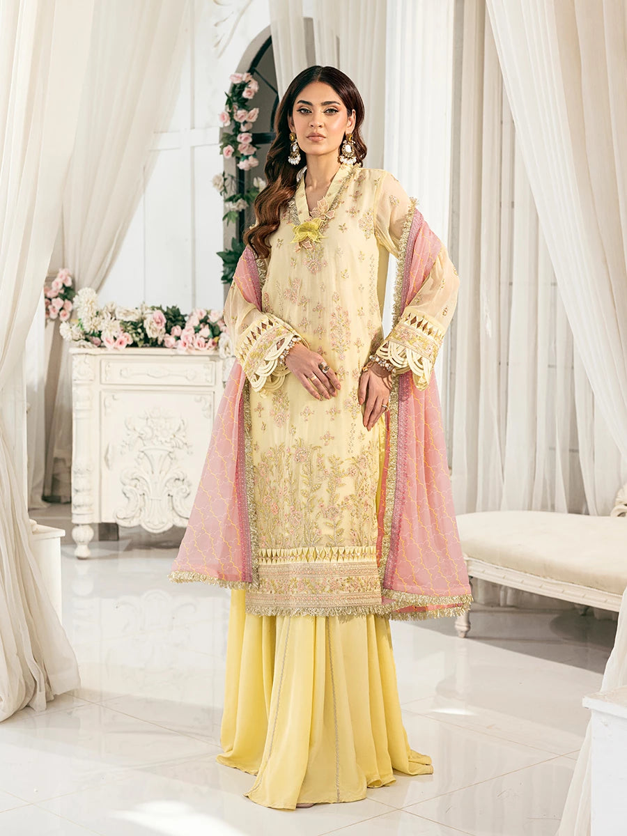 Salitex | Signature Festive Chiffon | SUNS7CH040UT -  Salitex Ladies Clothes - Original Designer Dress - House of Maryam