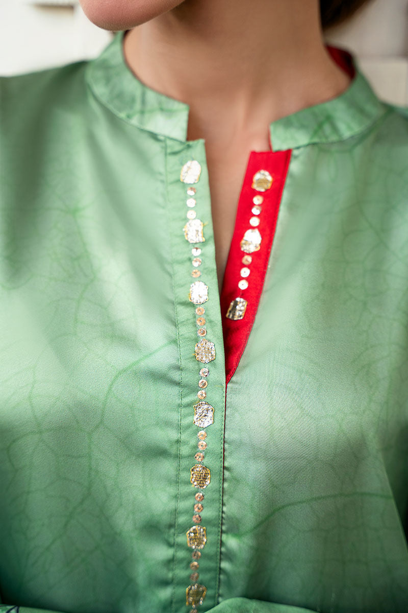 Aisha Imran | Printed Panache | Hala, image 4
