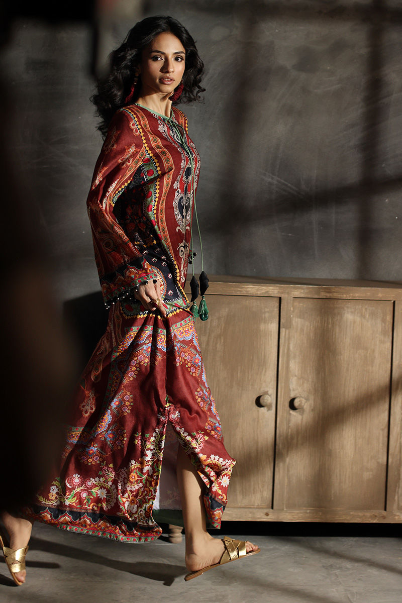 Aisha Imran | Printed Panache | Ema, image 3