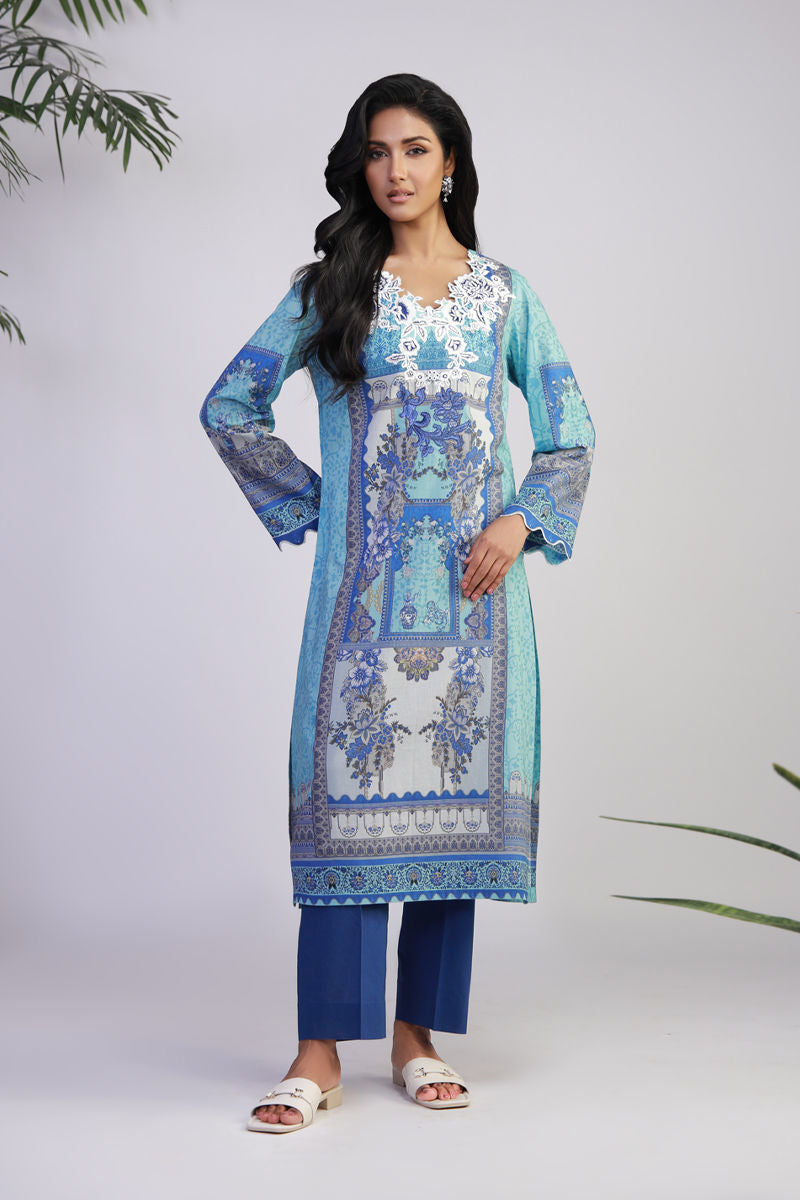 Shamaeel Ansari | Gulrang Lawn | Gulrang-01 -  Shamaeel Ansari Ladies Clothes - Original Designer Dress - House of Maryam
