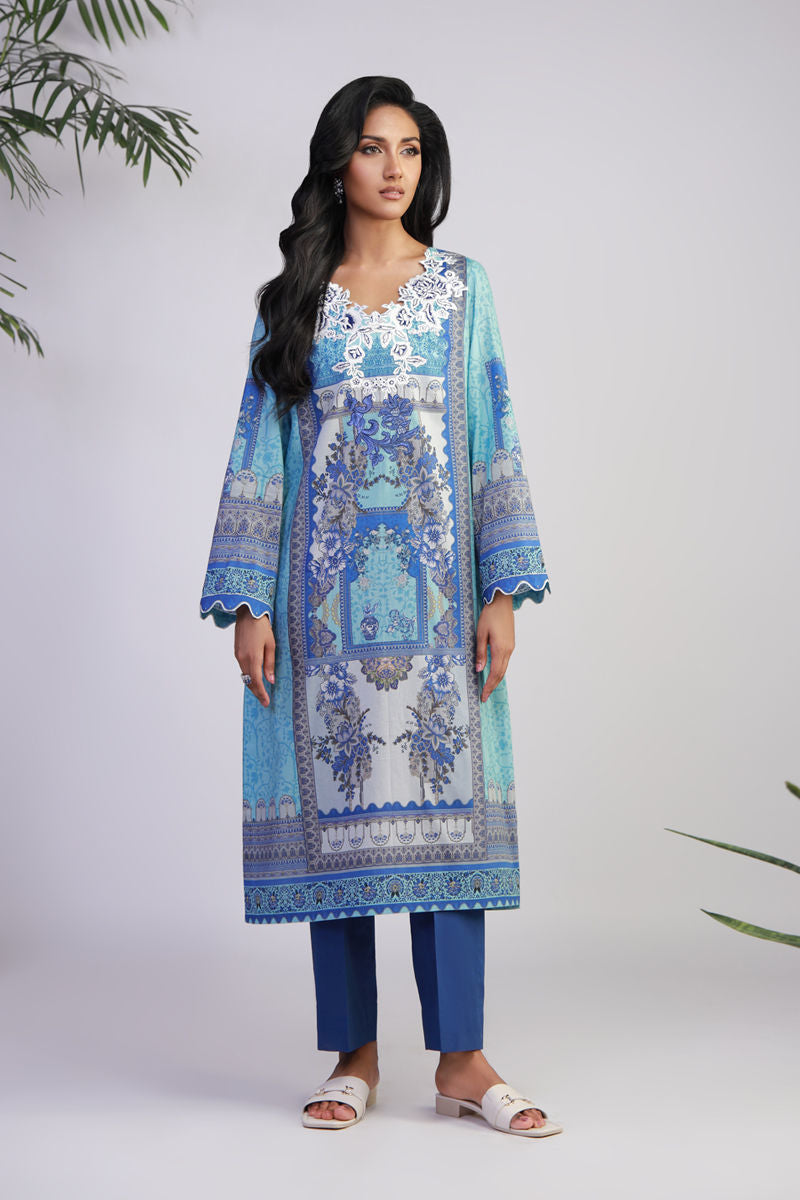 Shamaeel Ansari | Gulrang Lawn | Gulrang-01 -  Shamaeel Ansari Ladies Clothes - Original Designer Dress - House of Maryam