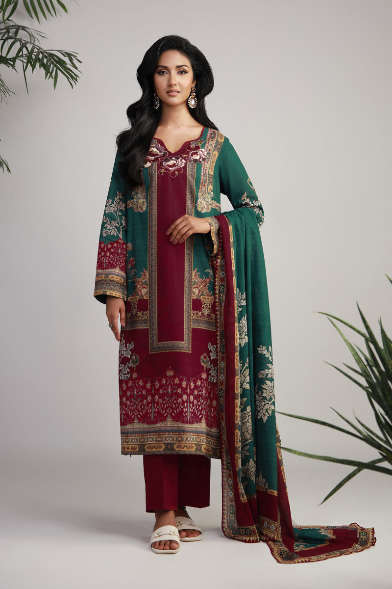 Shamaeel Ansari | Gulrang Lawn | Gulrang-02 -  Shamaeel Ansari Ladies Clothes - Original Designer Dress - House of Maryam