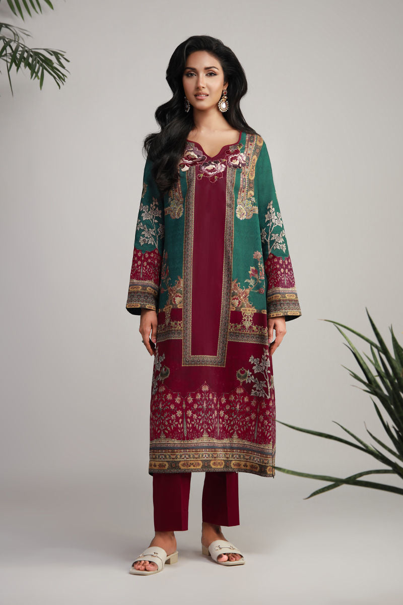 Shamaeel Ansari | Gulrang Lawn | Gulrang-02 -  Shamaeel Ansari Ladies Clothes - Original Designer Dress - House of Maryam