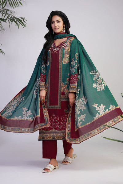 Shamaeel Ansari | Gulrang Lawn | Gulrang-02 -  Shamaeel Ansari Ladies Clothes - Original Designer Dress - House of Maryam
