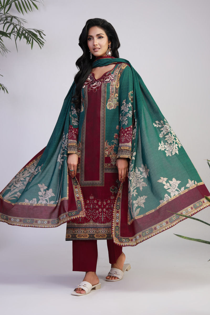 Shamaeel Ansari | Gulrang Lawn | Gulrang-02 -  Shamaeel Ansari Ladies Clothes - Original Designer Dress - House of Maryam