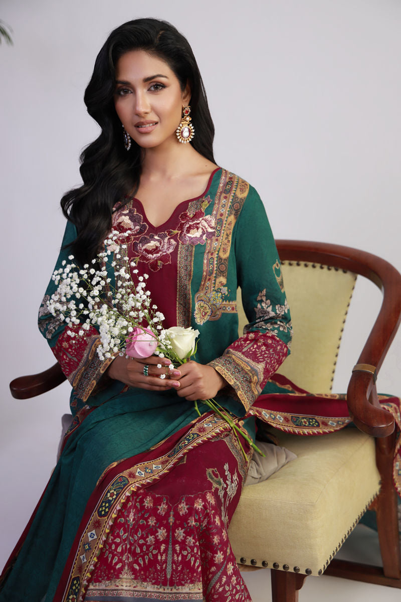 Shamaeel Ansari | Gulrang Lawn | Gulrang-02 -  Shamaeel Ansari Ladies Clothes - Original Designer Dress - House of Maryam