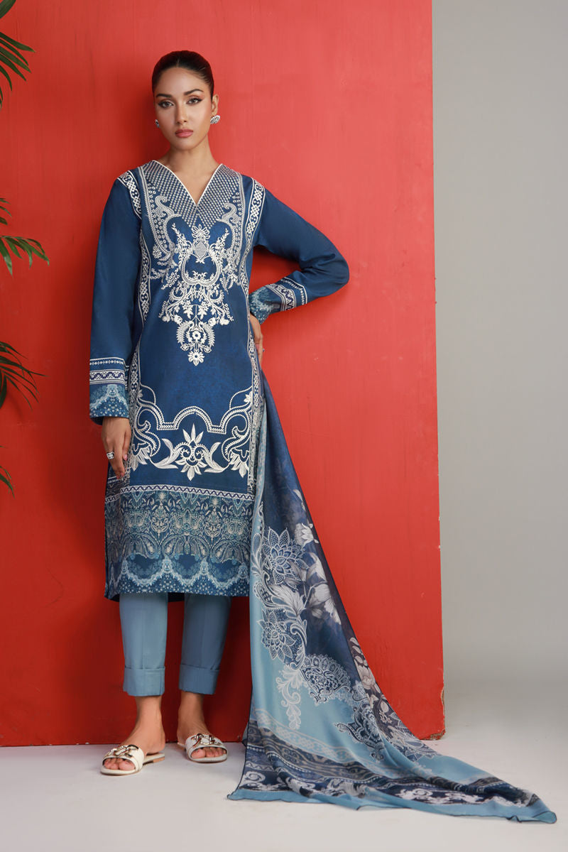 Shamaeel Ansari | Gulrang Lawn | Gulrang-03 -  Shamaeel Ansari Ladies Clothes - Original Designer Dress - House of Maryam