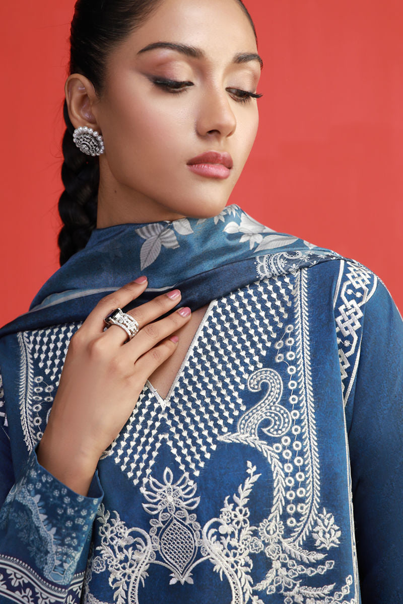 Shamaeel Ansari | Gulrang Lawn | Gulrang-03 -  Shamaeel Ansari Ladies Clothes - Original Designer Dress - House of Maryam