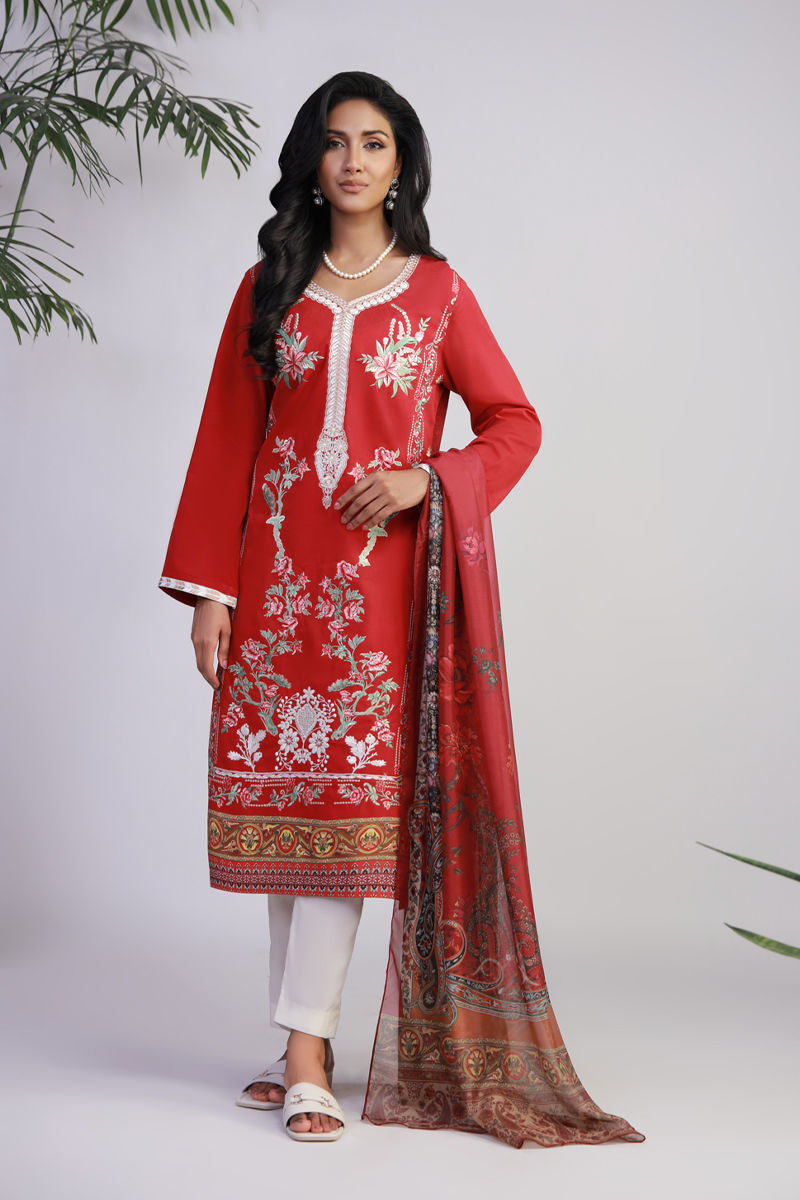 Shamaeel Ansari | Gulrang Lawn | Gulrang-04 -  Shamaeel Ansari Ladies Clothes - Original Designer Dress - House of Maryam