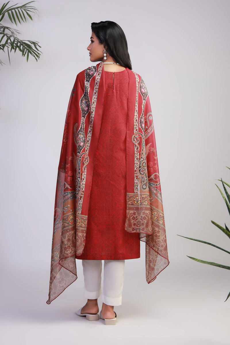 Shamaeel Ansari | Gulrang Lawn | Gulrang-04 -  Shamaeel Ansari Ladies Clothes - Original Designer Dress - House of Maryam