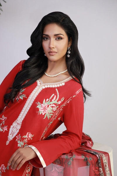 Shamaeel Ansari | Gulrang Lawn | Gulrang-04 -  Shamaeel Ansari Ladies Clothes - Original Designer Dress - House of Maryam