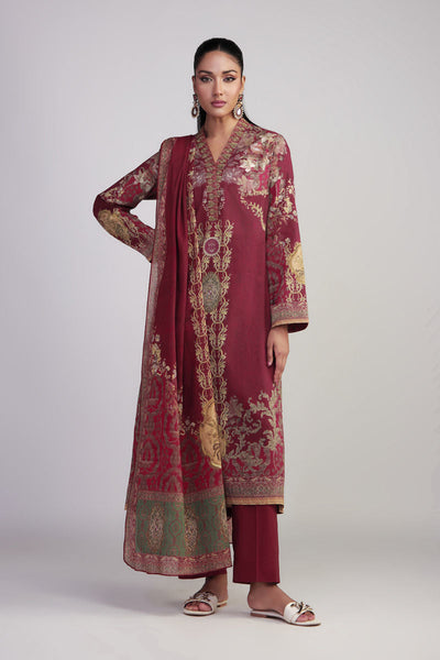 Shamaeel Ansari | Gulrang Lawn | Gulrang-05 -  Shamaeel Ansari Ladies Clothes - Original Designer Dress - House of Maryam