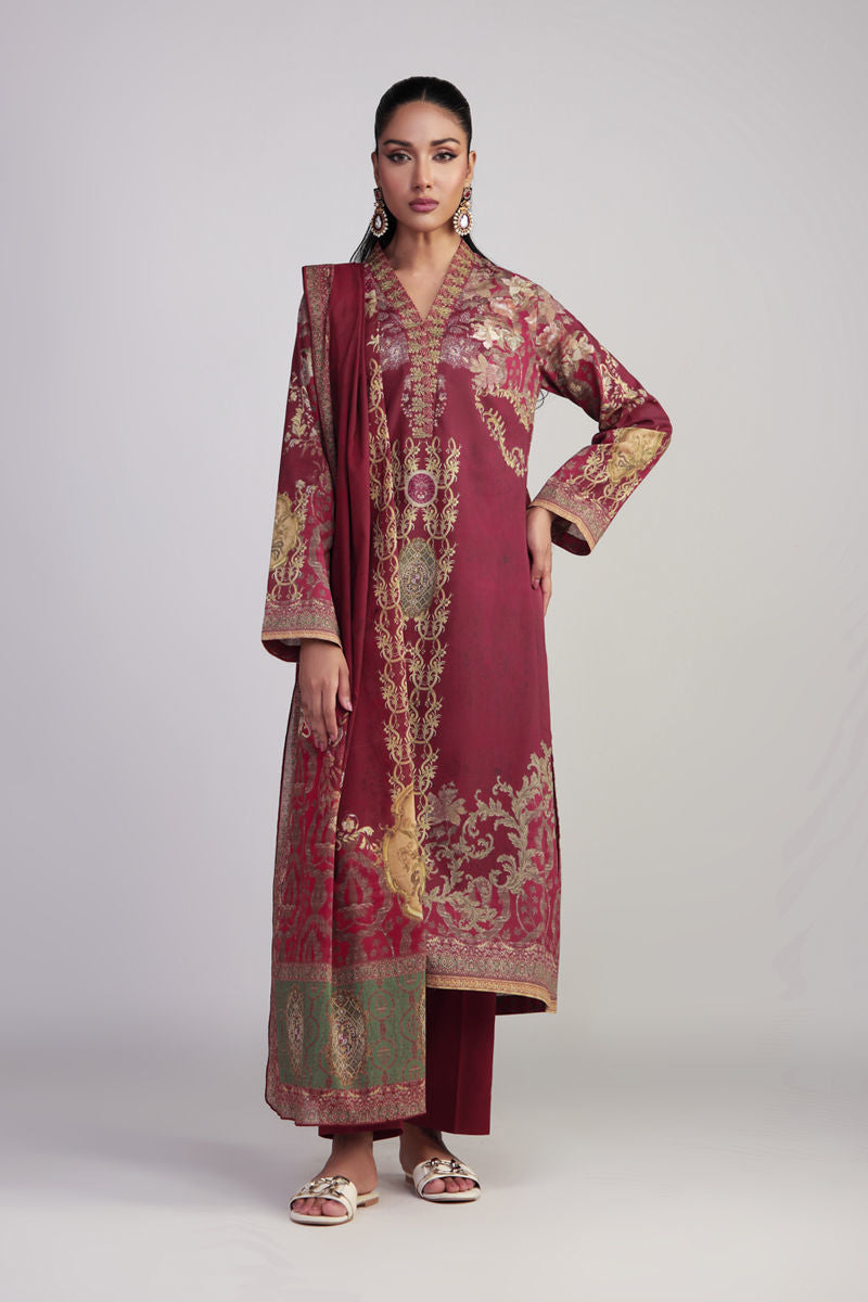 Shamaeel Ansari | Gulrang Lawn | Gulrang-05 -  Shamaeel Ansari Ladies Clothes - Original Designer Dress - House of Maryam