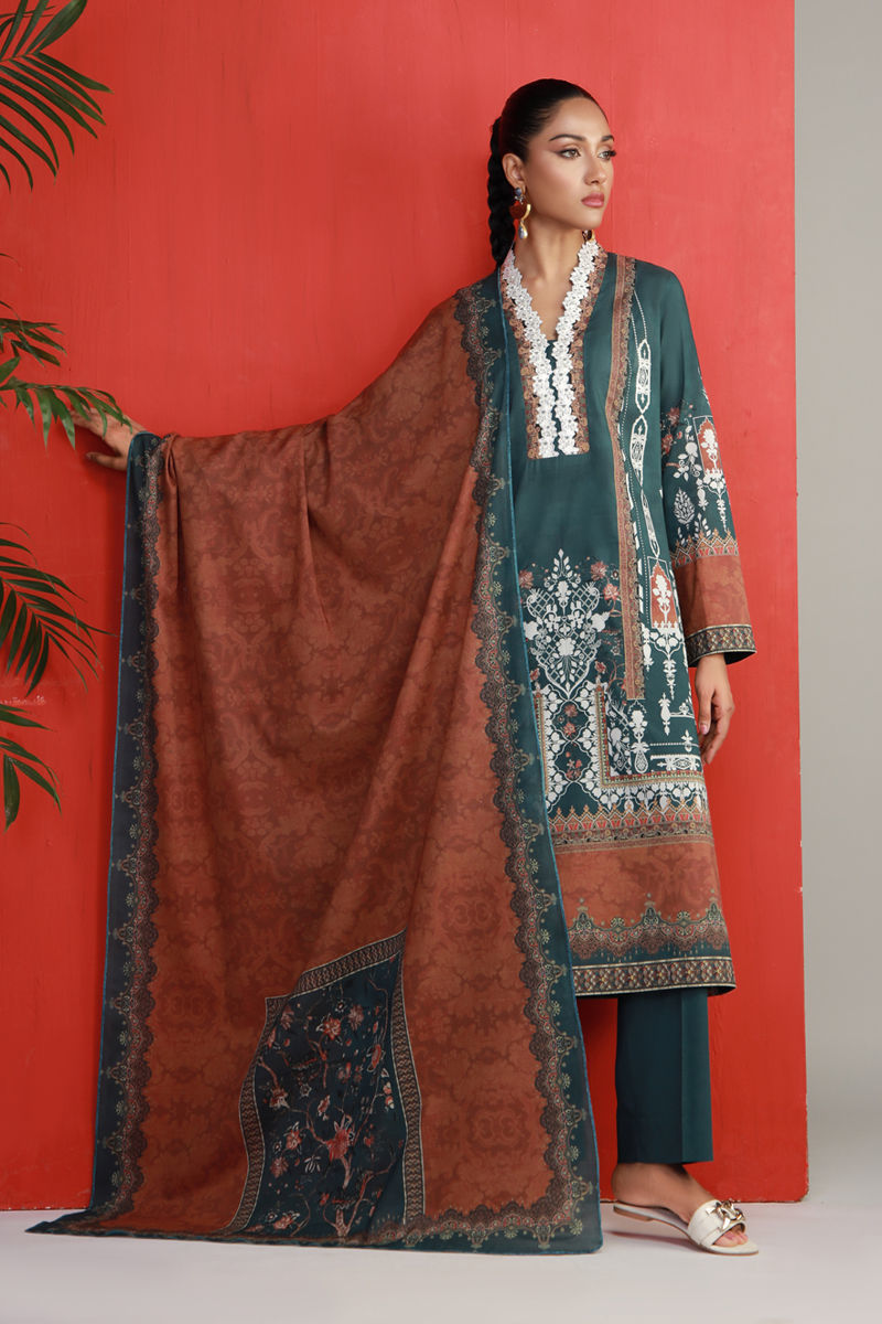 Shamaeel Ansari | Gulrang Lawn | Gulrang-06 -  SHA  - Original Designer Dress - House of Maryam