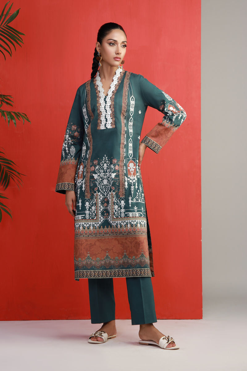 Shamaeel Ansari | Gulrang Lawn | Gulrang-06 -  SHA  - Original Designer Dress - House of Maryam
